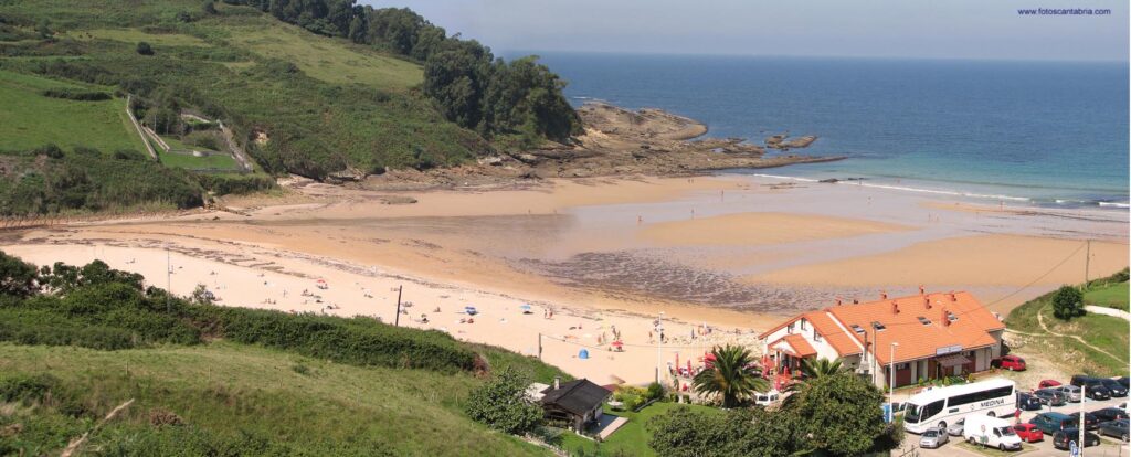 costa playas cantabria cobreces 3 Playa de Luaña en Cóbreces